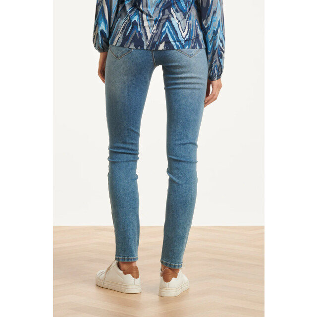 Smashed Lemon Mediumblauwe skinny jeans | 8720331383369 large