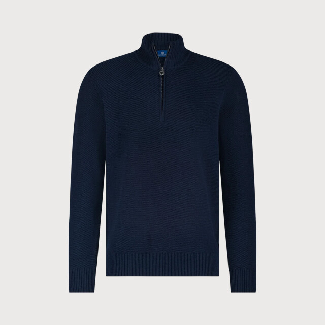 Blue Industry De chenille half-zip pullover | KBIW25-M16 large