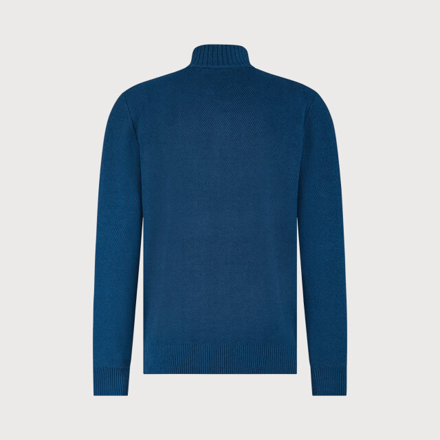 Blue Industry De chenille half-zip pullover | KBIW25-M16 large