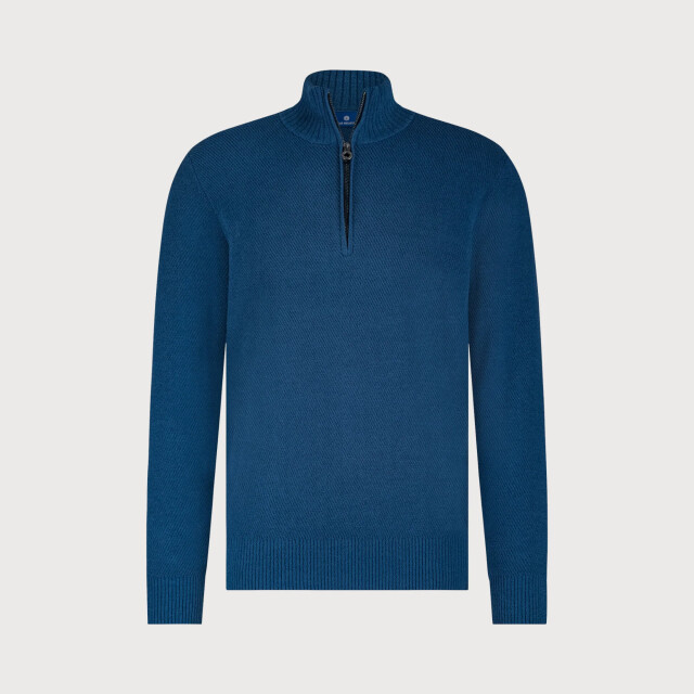 Blue Industry De chenille half-zip pullover | KBIW25-M16 large