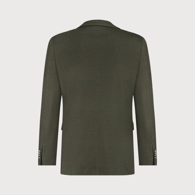 Blue Industry Het colbert met groen dessin | JBIW25-M7 large