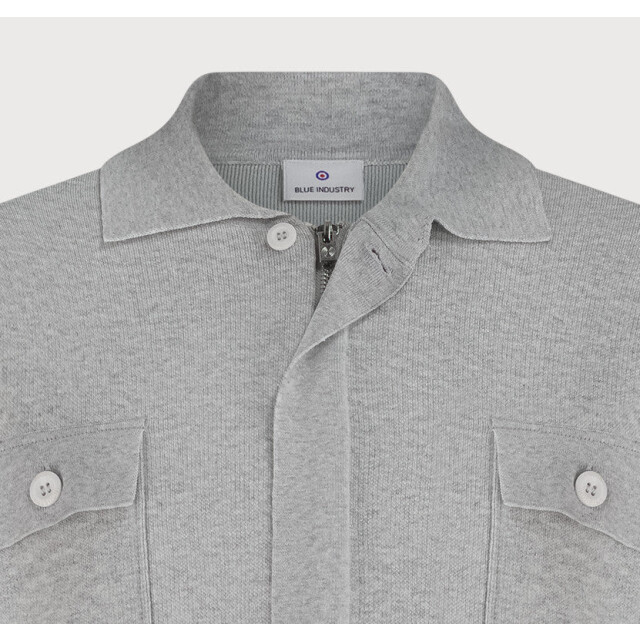 Blue Industry De knitted pullover met borstzakken | KBIW25-M12 large