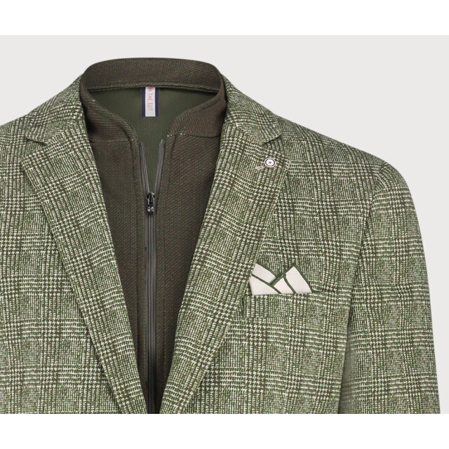 Blue Industry Het colbert met ruitmotief | JBIW25-M6 large