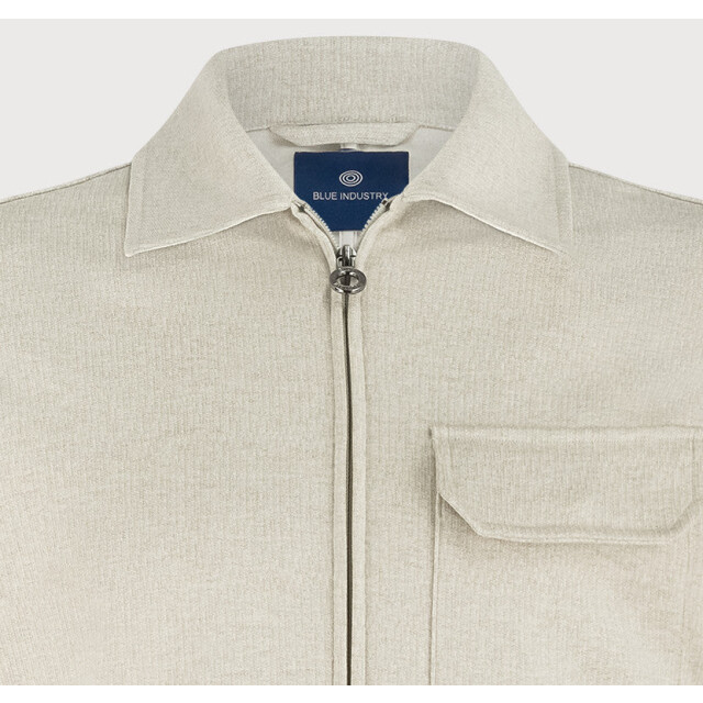 Blue Industry Het gemêleerde shirtjacket | ELBAW25-M8 large