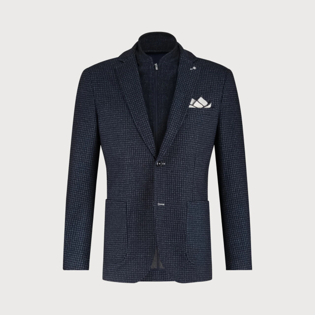 Blue Industry Het colbert met ruitmotief | JBIW25-M1 large