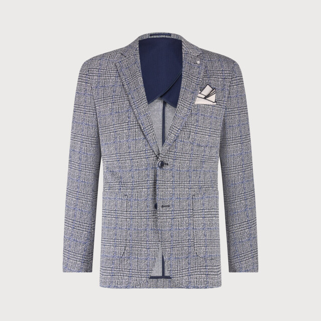 Blue Industry Het colbert met ruitmotief | JBIW25-M12 large