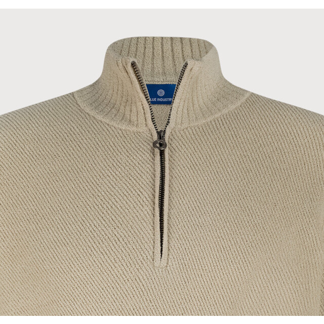 Blue Industry De chenille half-zip pullover | KBIW25-M16 large