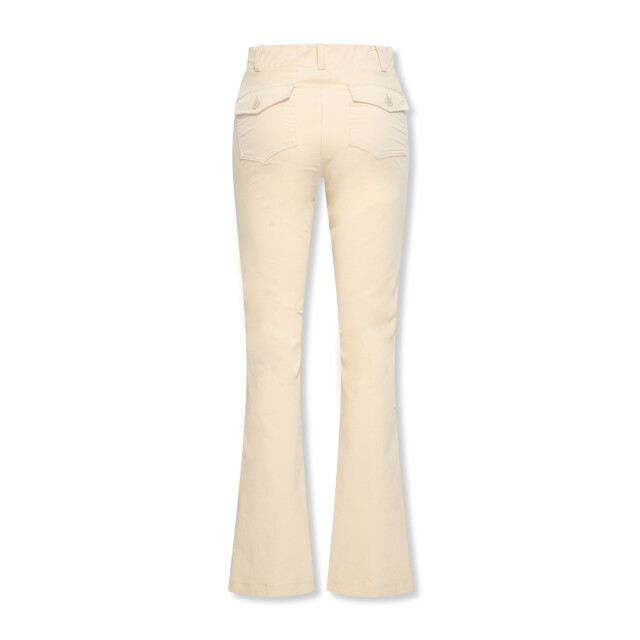 Helena Hart 7559 broek flair velvet ecru 7559 large