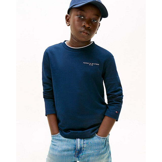 Tommy Hilfiger T-shirt ks0ks00655 Tommy Hilfiger T-shirt lange mouw KS0KS00655 large