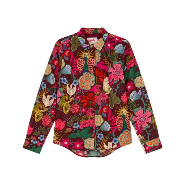 Oilily Blouse lange mouw f25wbl5501 bregje Oilily Blouse lange mouw F25WBL5501 BREGJE large