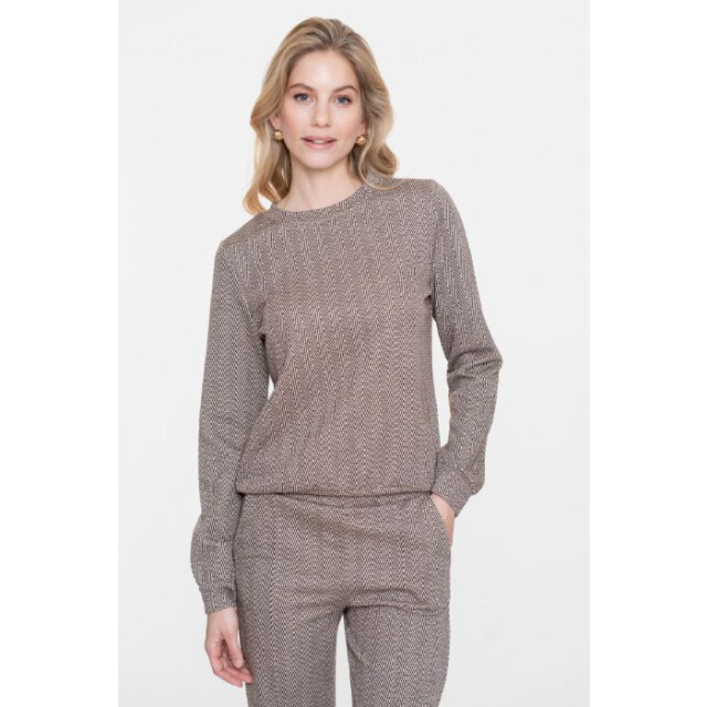 Geisha Top 52610-60 brown/gold 52610-60 large