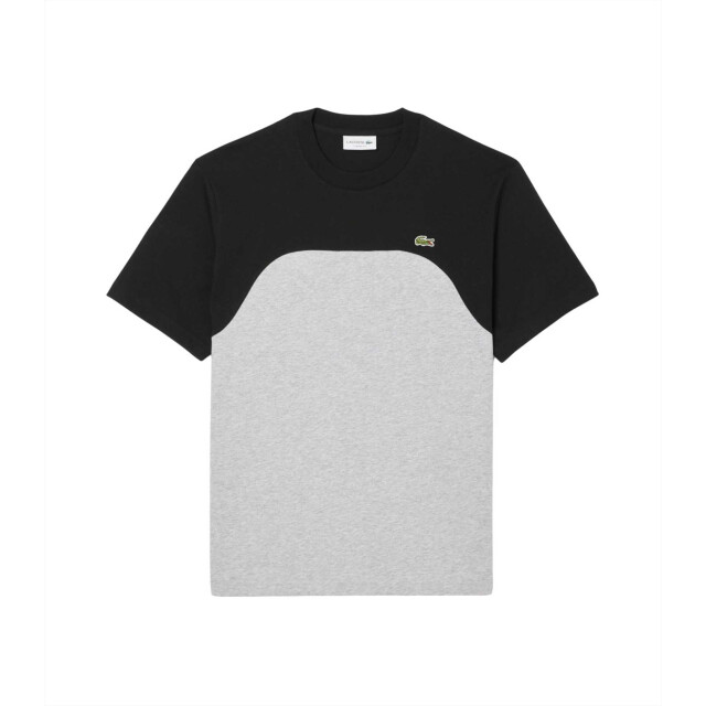 Lacoste T-shirt tee-shirt s25 silver zwart TH9551 large