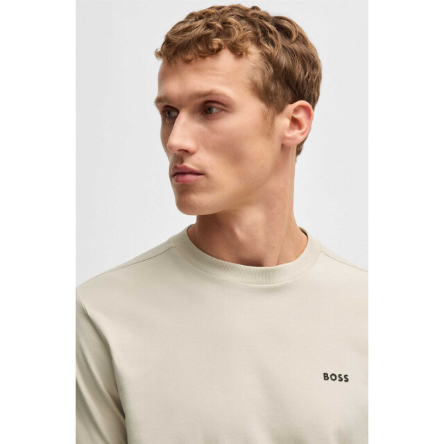 Hugo Boss T-shirt tee s25 beige bruin 50506373 large