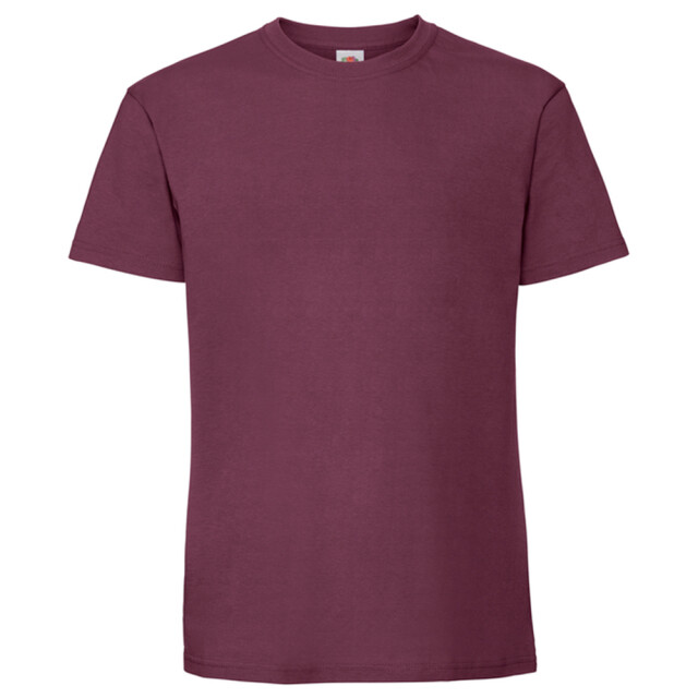 Fruit of the Loom Unisex volwassen iconic 195 t-shirt UTLT6282_burgundy large