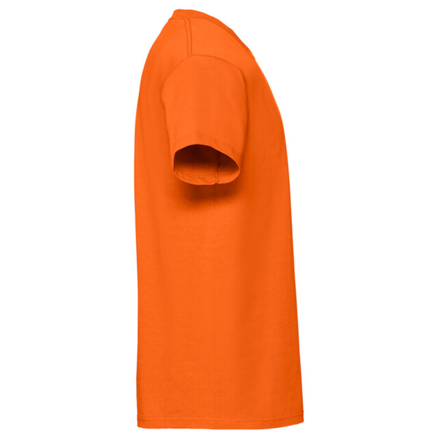 Fruit of the Loom Unisex volwassen iconic 195 t-shirt UTLT6282_orange large