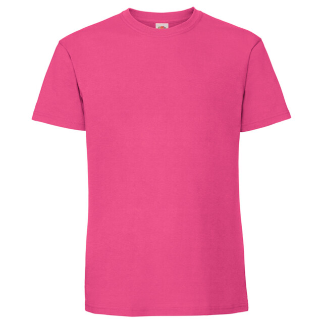 Fruit of the Loom Unisex volwassen iconic 195 t-shirt UTLT6282_fuchsia large