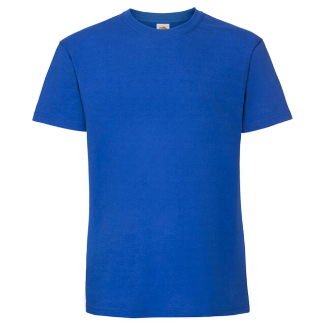 Fruit of the Loom Unisex volwassen iconic 195 t-shirt UTLT6282_royalblue large