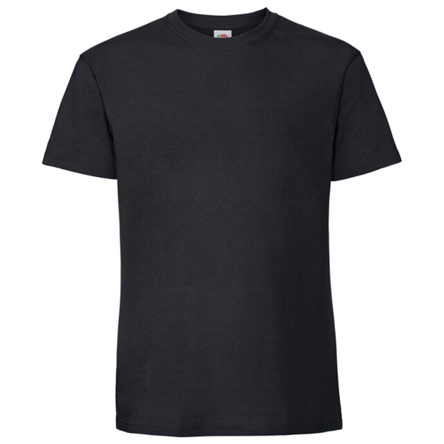 Fruit of the Loom Unisex volwassen iconic 195 t-shirt UTLT6282_black large