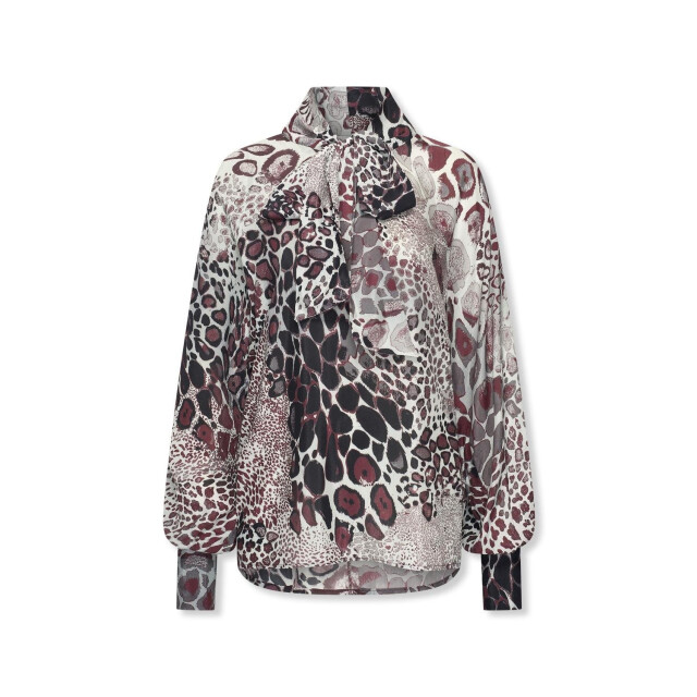 Helena Hart 7676kit blouse jolien kitty wine 7676Kit large