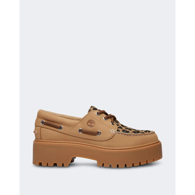 Timberland Dames stone street boat shoe TB0A2GVFEN31-Beige large