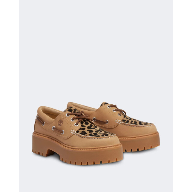 Timberland Dames stone street boat shoe TB0A2GVFEN31-Beige large