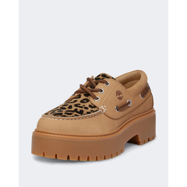 Timberland Dames stone street boat shoe TB0A2GVFEN31-Beige large