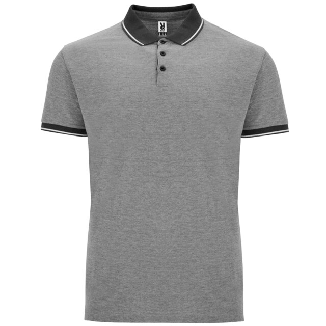 Roly Heren bowie poloshirt UTLT5088_blackmelange large