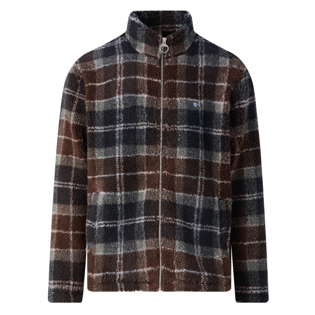 Barbour Tartan fleece vest 103721-001-L large