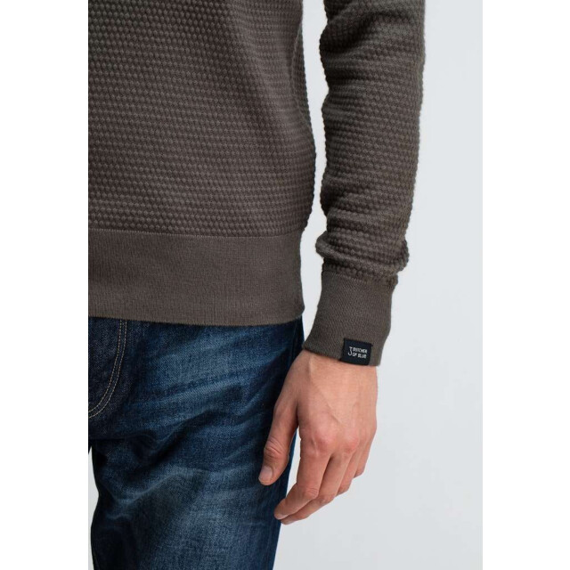 Butcher of Blue Structure crew moche brown M2526002-696 large