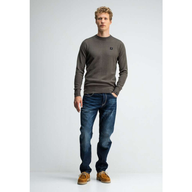 Butcher of Blue Structure crew moche brown M2526002-696 large