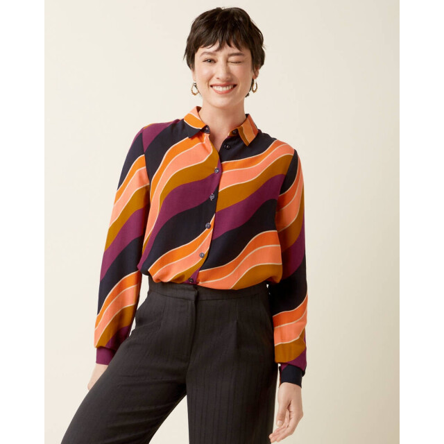 King Louie Blouse lange mouw 10100 maisie King Louie Blouse lange mouw 10100 MAISIE large