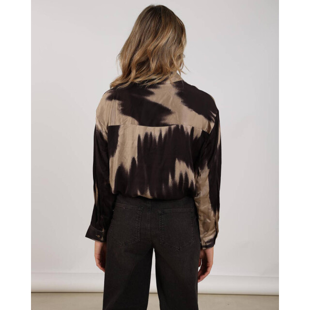 Nukus Blouse lange mouw nkf02064 iris Nukus Blouse lange mouw NKF02064 IRIS large