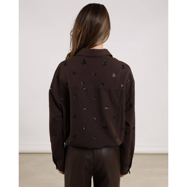 Nukus Blouse lange mouw nkf02070 iris Nukus Blouse lange mouw NKF02070 IRIS large