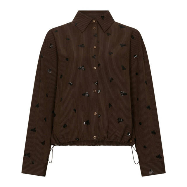 Nukus Blouse lange mouw nkf02070 iris Nukus Blouse lange mouw NKF02070 IRIS large