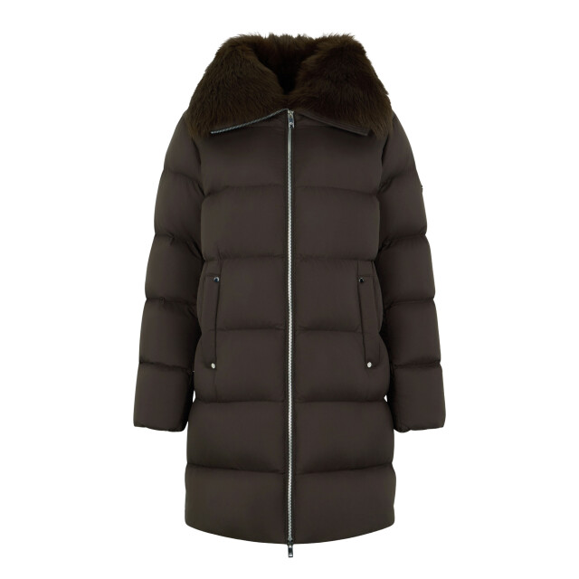 Moose Knuckles Women belle sh long puffer espresso 159386417 large