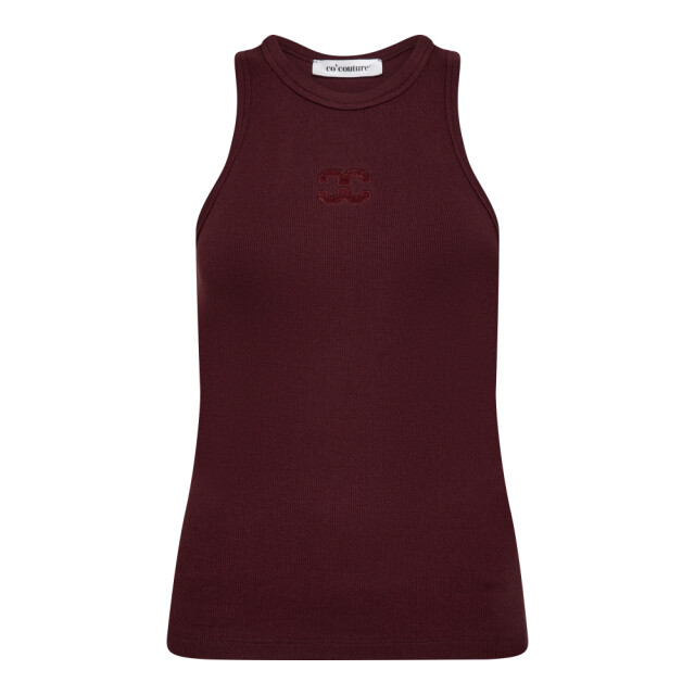 Co'Couture Cc sahara embroidery tank CC Sahara Embroidery Tank Top Mocca/83 Mocca large