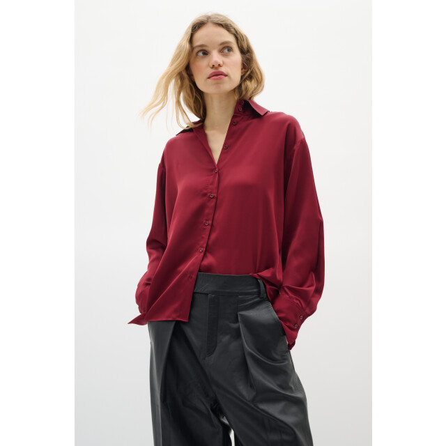 InWear Iw pauline shirt IW Pauline Shirt Bordeaux/191724 Cabernet large