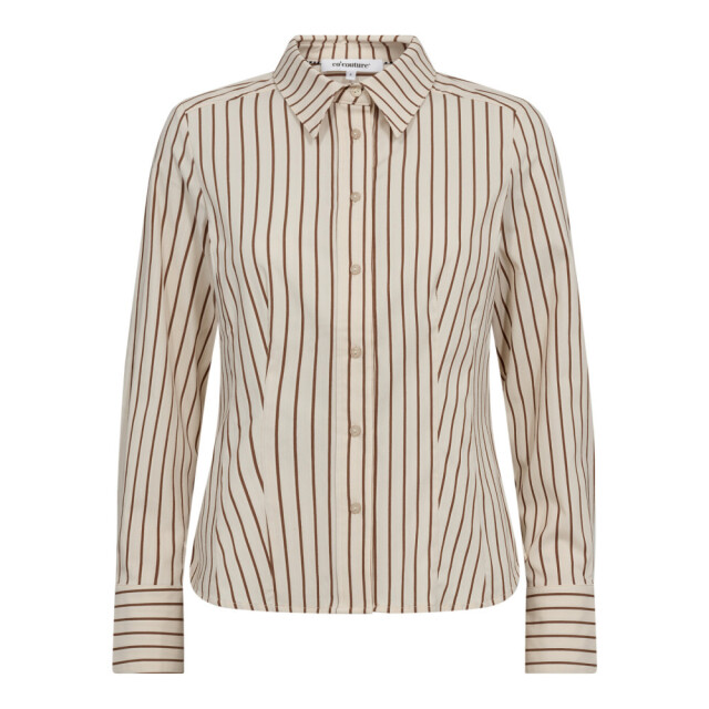 Co'Couture Cc sorin stripe fitted shirt CC Sorin Stripe Fitted Shirt/199 Bone large