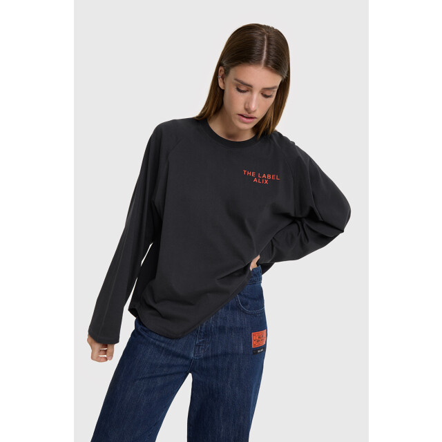 Alix The Label 2508875416 ladies knitted raglan longsleeve 2508875416 Raglan longsleeve large