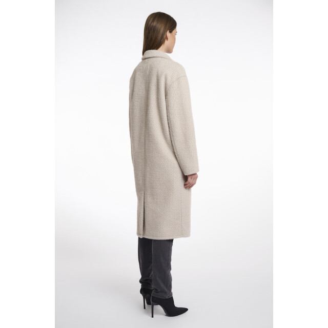 Rino & Pelle double breasted coat inge.7002511 pale birch frames 06118.829.0006 large