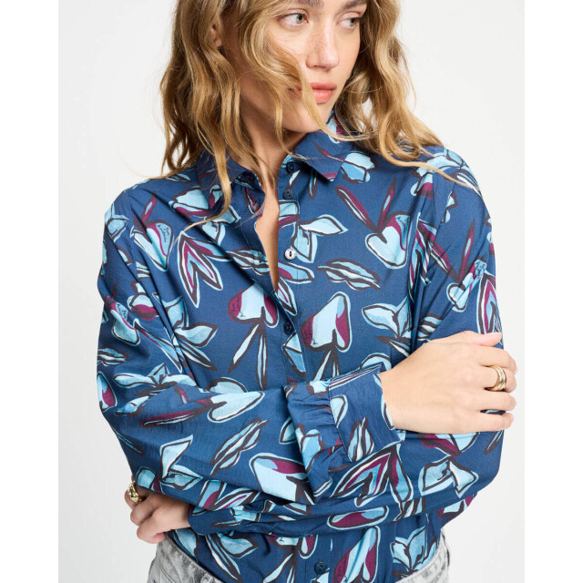 Pom Amsterdam Blouse lange mouw sp9339 Pom Amsterdam Blouse lange mouw SP9339 large