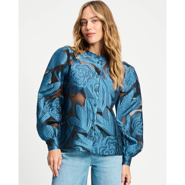 Pom Amsterdam Blouse lange mouw sp93 Pom Amsterdam Blouse lange mouw SP9343 large