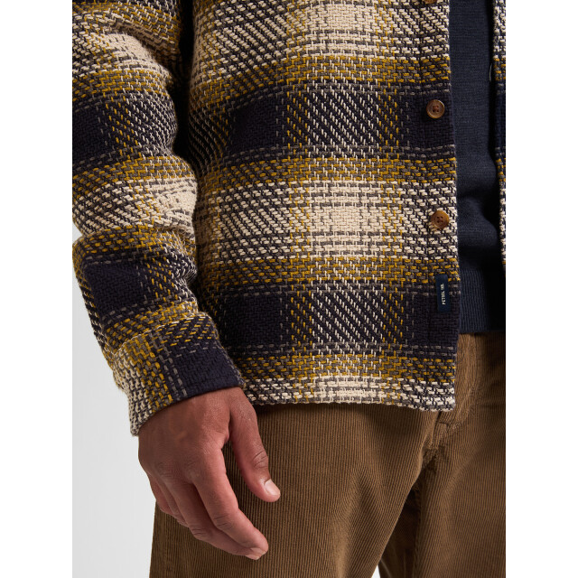 Petrol Industries men shirt long sleeve check m-3050-sil405 5092 royal 05631.261.0076 large