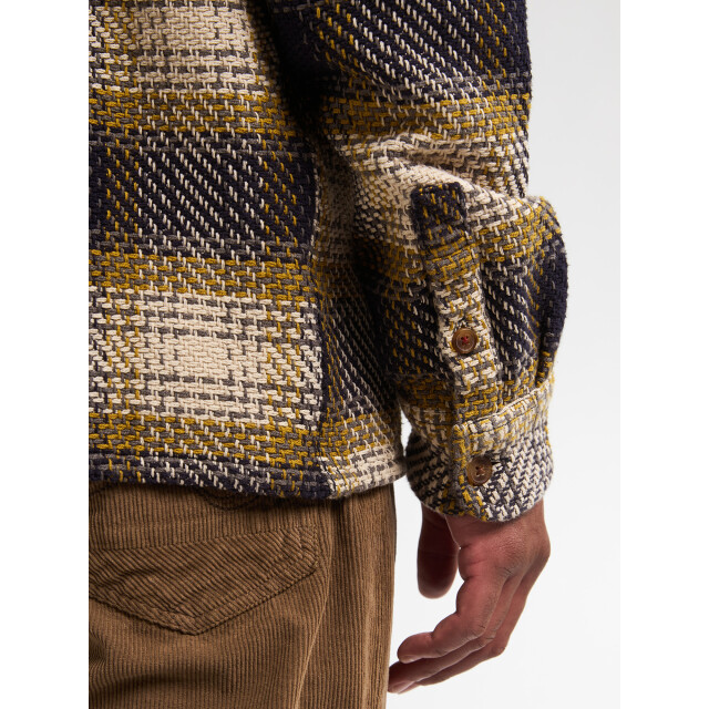 Petrol Industries men shirt long sleeve check m-3050-sil405 5092 royal 05631.261.0076 large