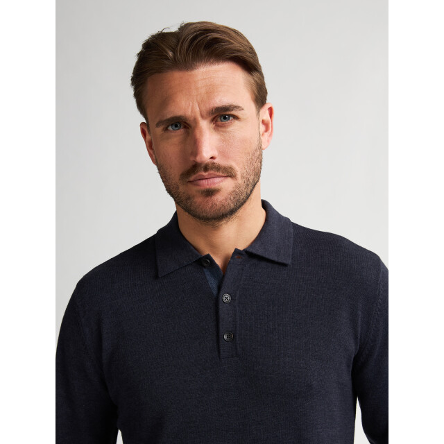 Petrol Industries men knitwear polo m-3050-kwc204 5092 royal 05311.261.0072 large