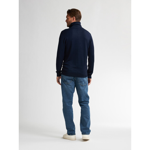 Petrol Industries men knitwear collar basic m-3050-kwc207 5092 royal 05711.261.0073 large