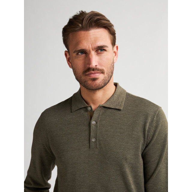 Petrol Industries men knitwear polo m-3050-kwc204 6174 mossy 05311.938.0072 large