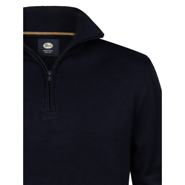 Petrol Industries men knitwear collar basic m-3050-kwc207 5092 royal 05711.261.0073 large