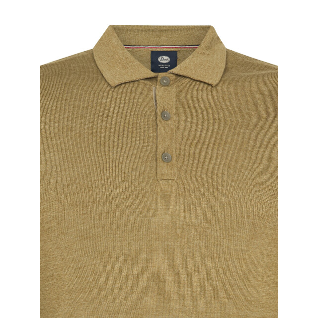 Petrol Industries men knitwear polo m-3050-kwc204 7146 tan 05311.810.0072 large