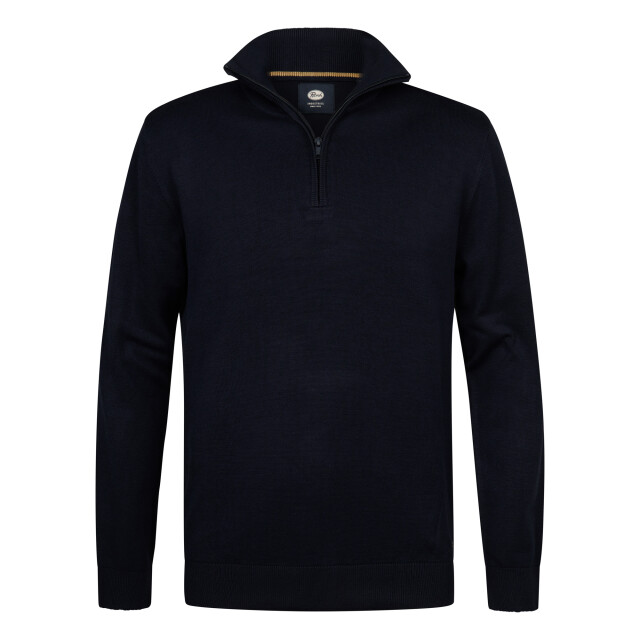 Petrol Industries men knitwear collar basic m-3050-kwc207 5092 royal 05711.261.0073 large